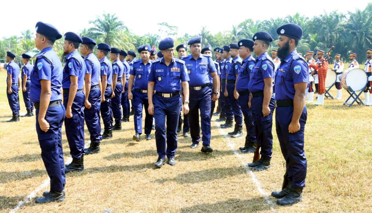 নোয়াখালী জেলা পুলিশের মাস্টার প্যারেড অনুষ্ঠিত