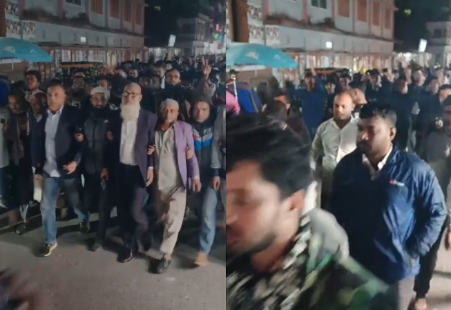 তফসিলকে স্বাগত জানিয়ে ধানের শীষের সমর্থনে বিএনপির মিছিল