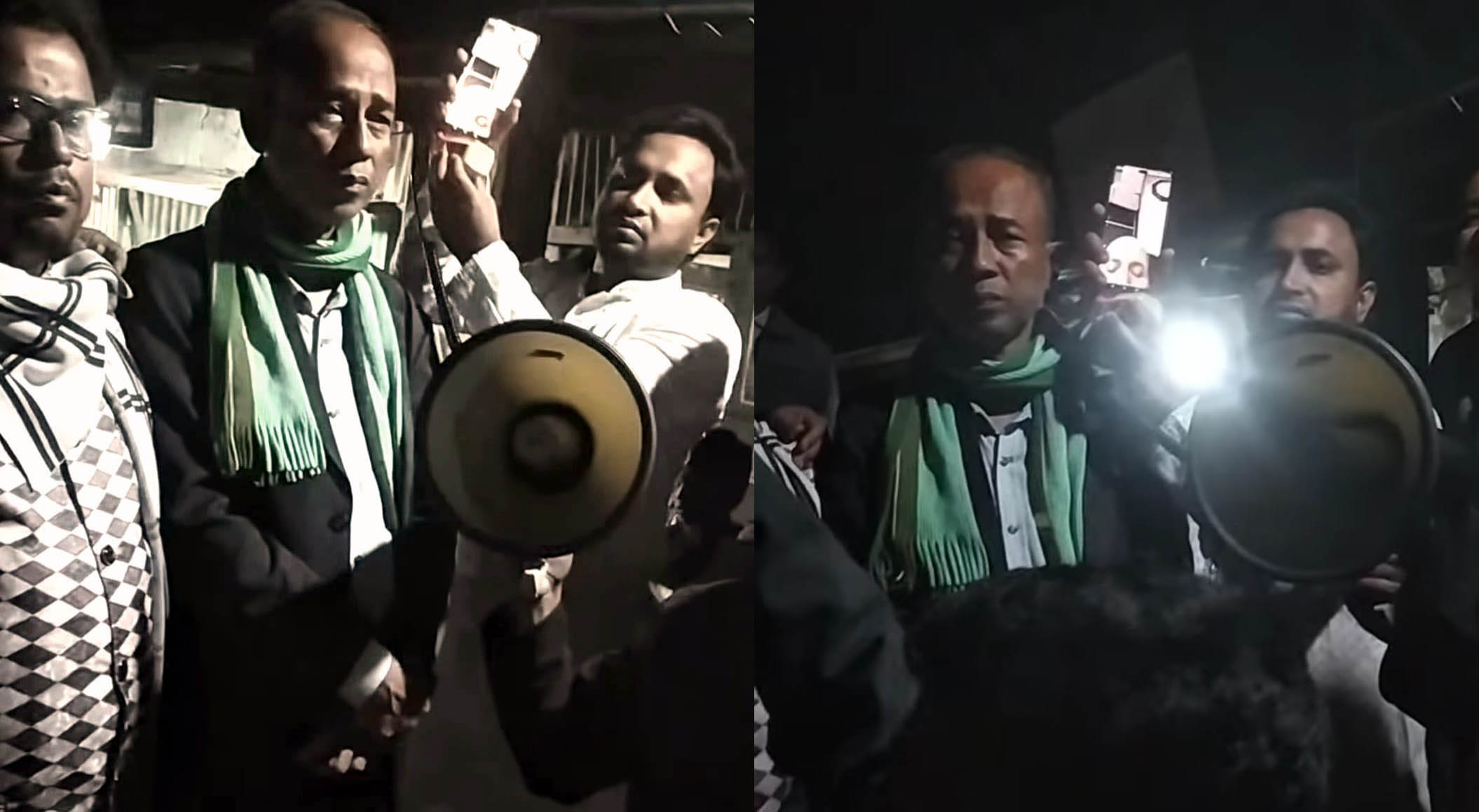 সেনবাগে বিএনপির কাজী মফিজুর রহমানের সমর্থনে মিছিল-সমাবেশ