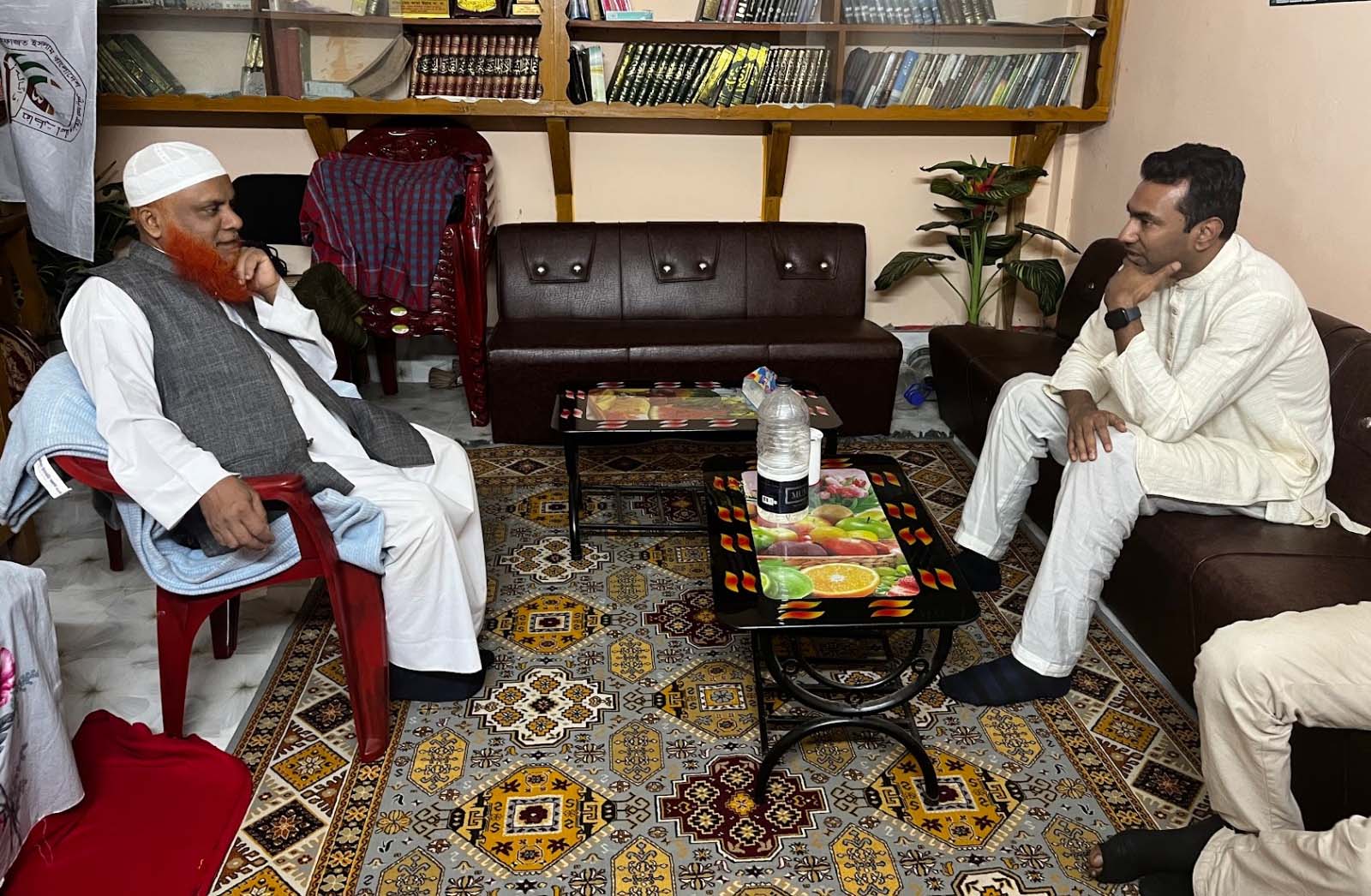 নোয়াখালী–২ আসনে ১১ দলীয় জোটের প্রার্থী সুলতান জাকারিয়ার মতবিনিময়